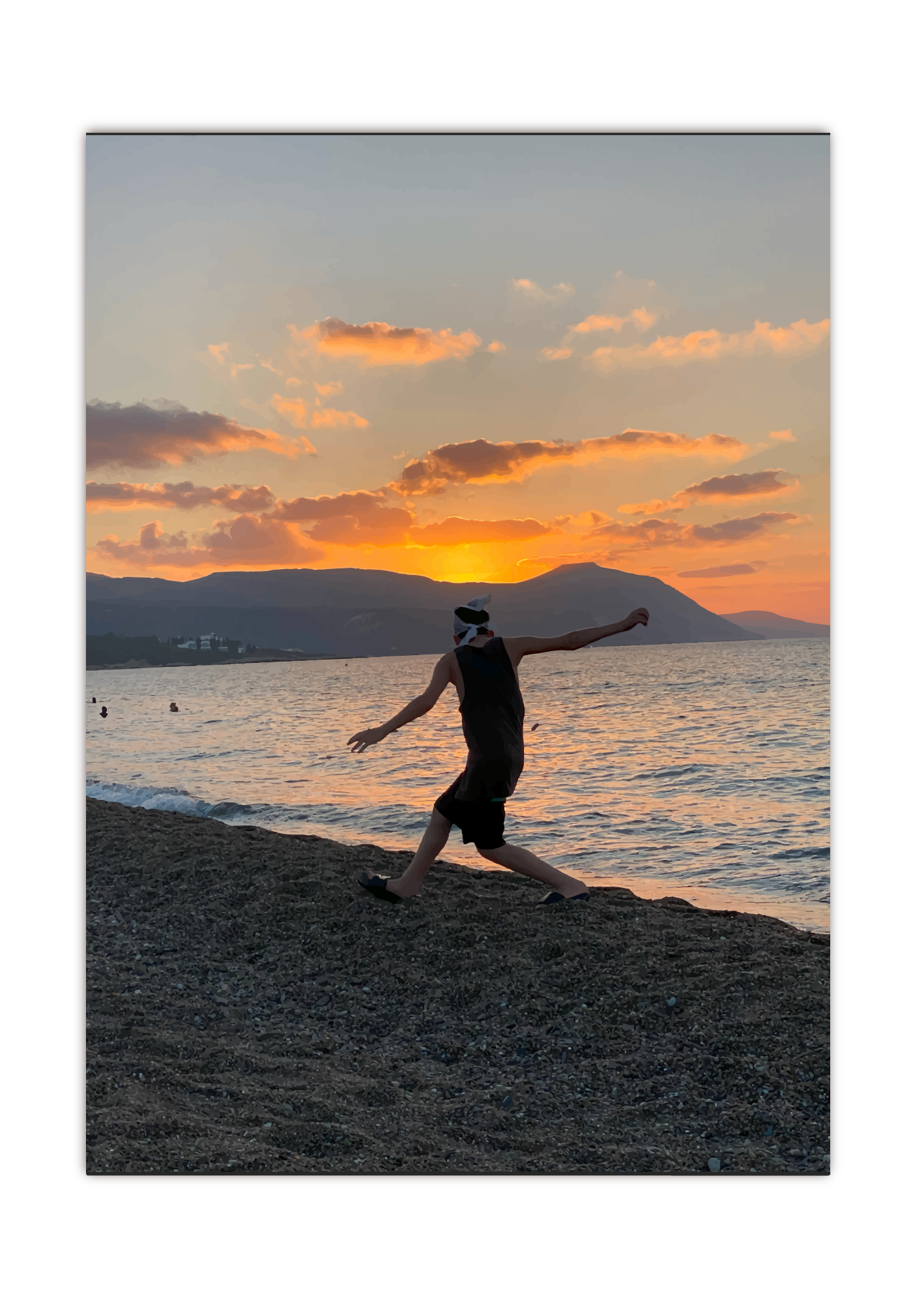 Boy on the beach